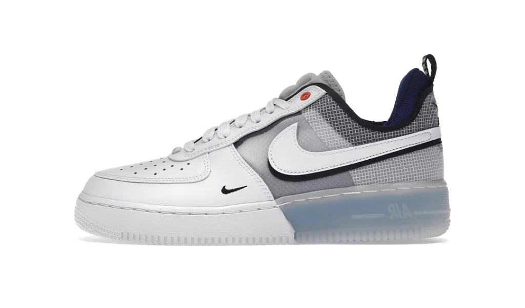 Nike Air Force 1 Low React Split White Photo Blue