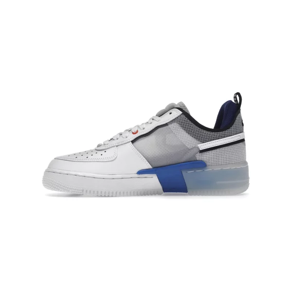 Nike Air Force 1 Low React Split White Photo Blue