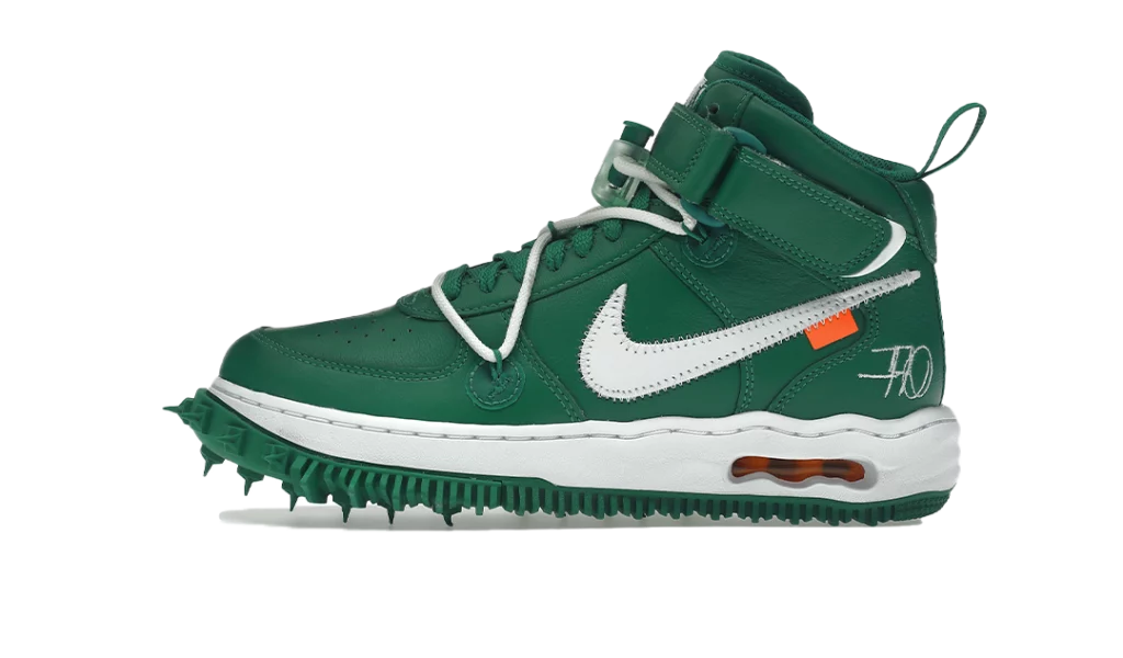 Nike Air Force 1 Mid Off-White Pine Green