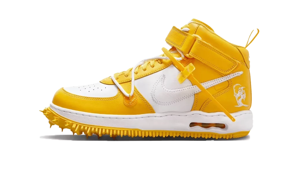 Nike Air Force 1 Mid SP Off-White Varsity Maize