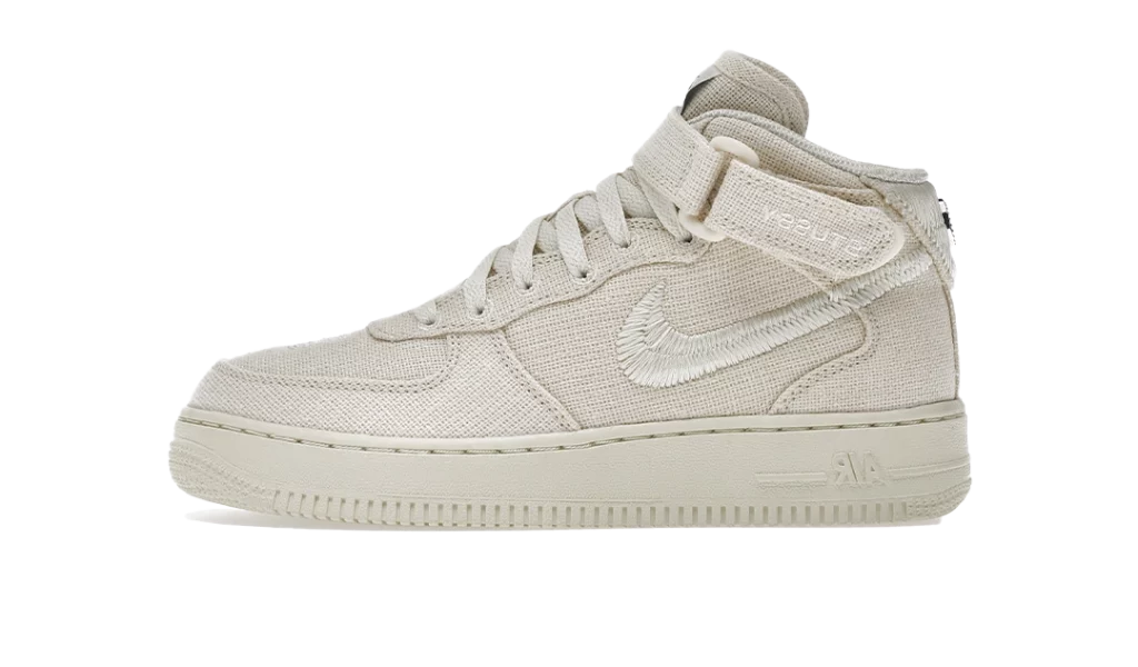 Nike Air Force 1 Mid Stussy Fossil