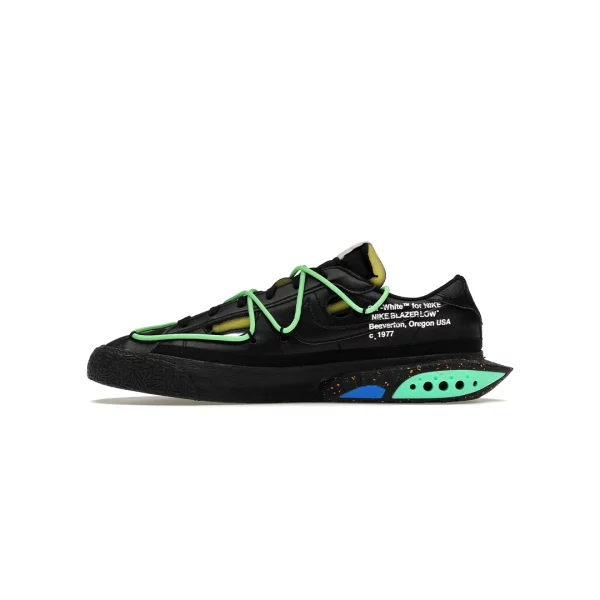 Nike Blazer Low Off-White Black Electro Green