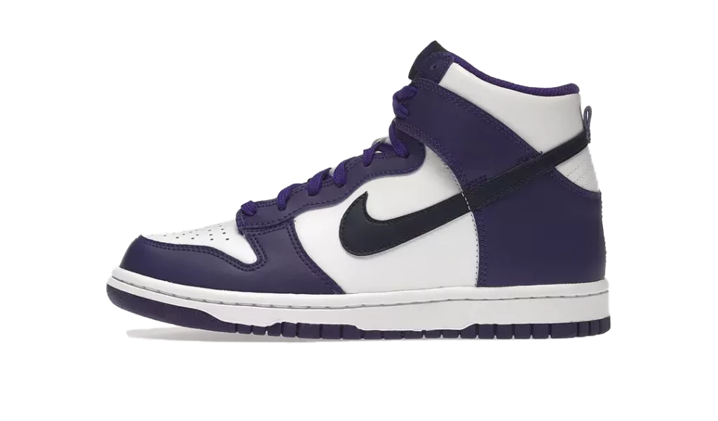 Nike Dunk High Electro Purple Midnght Navy (GS)