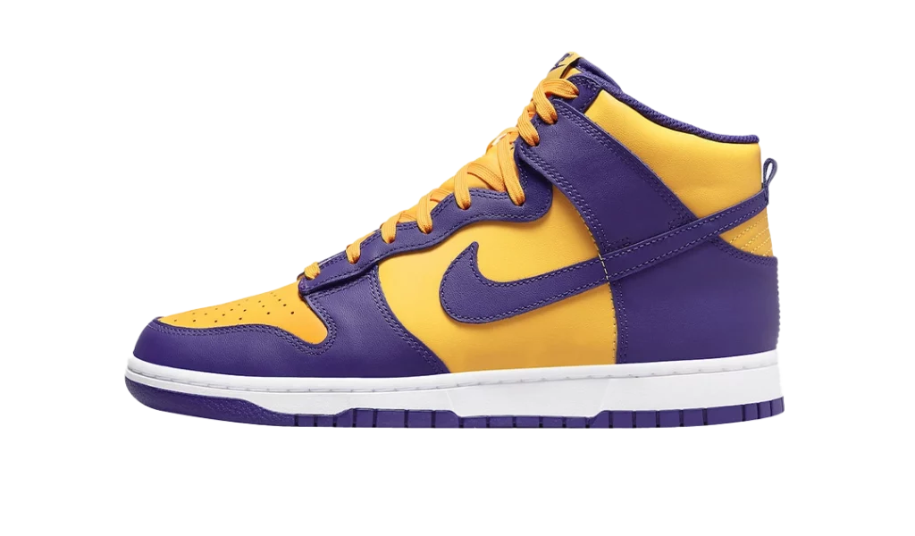 Nike Dunk High Lakers