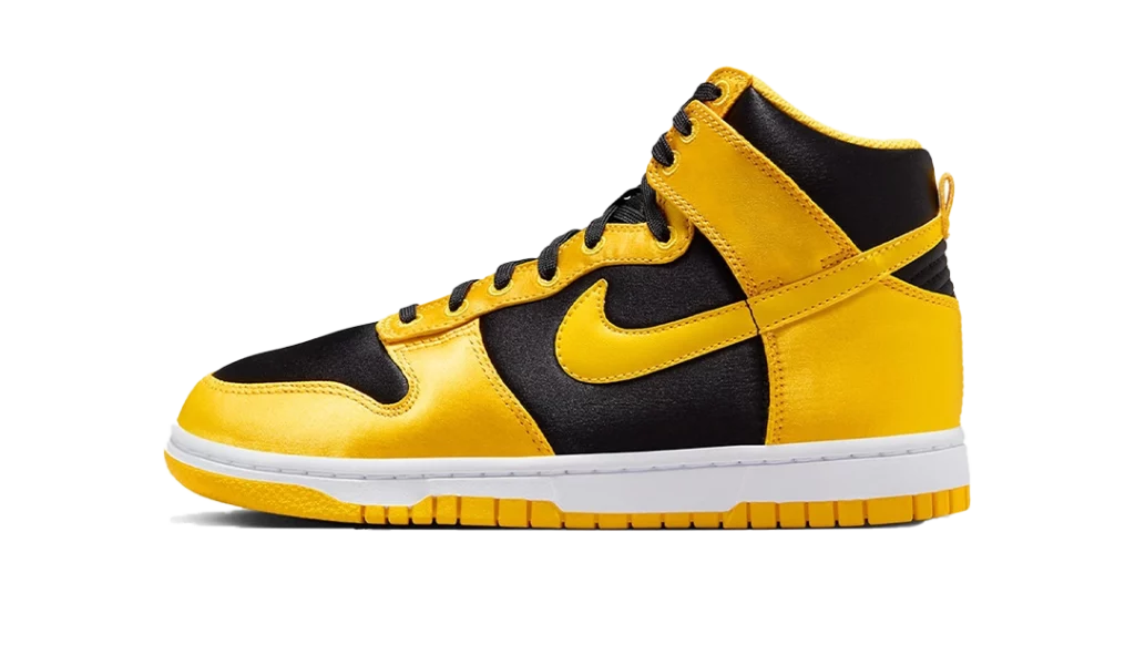 Nike Dunk High Satin Goldenrod (W)