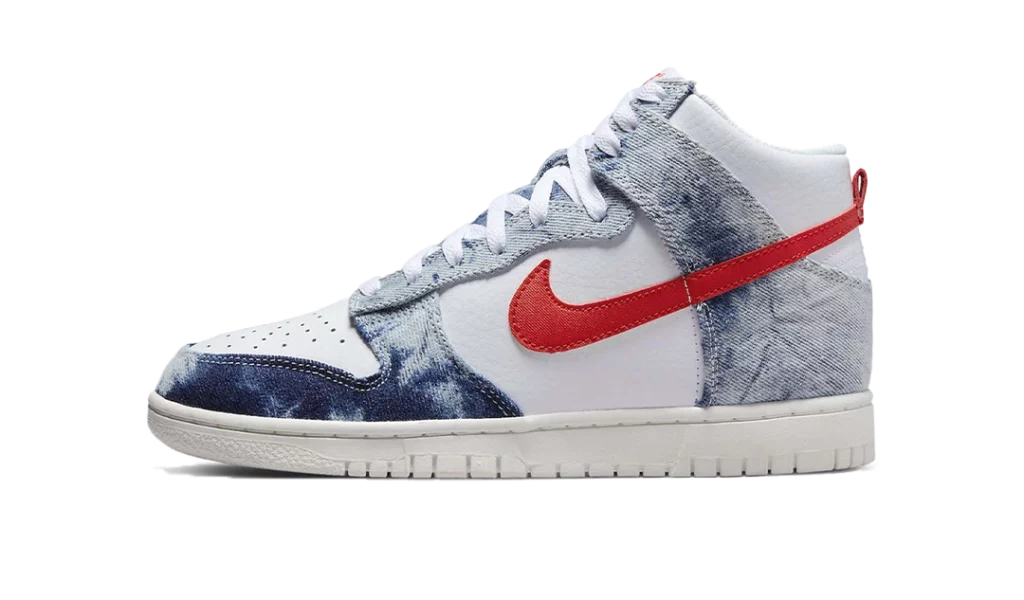 Nike Dunk High Washed Denim Pack (W)