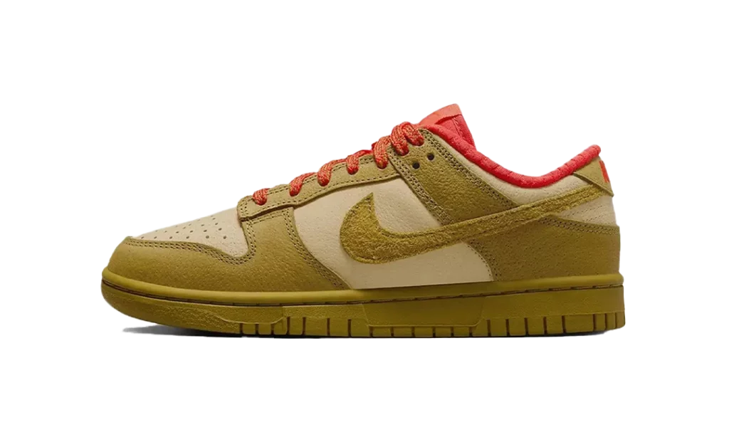 Nike Dunk Low Bronzine Sesame Picante Red (W)