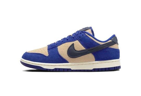 Nike Dunk Low LX Blue Suede (W)