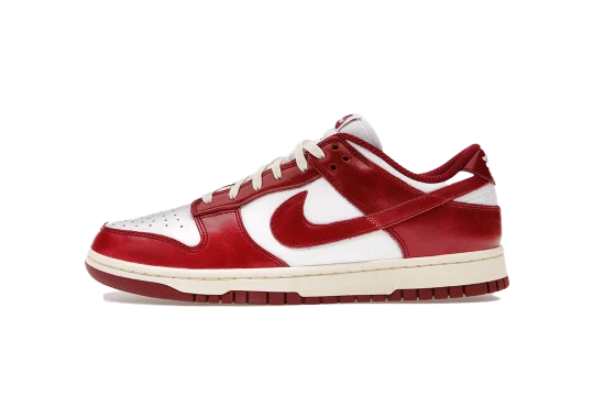 Nike Dunk Low PRM Vintage Team Red (W)