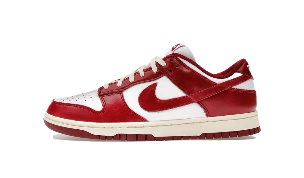 Nike Dunk Low PRM Vintage Team Red (W)