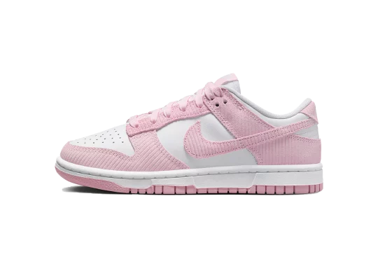 Nike Dunk Low Pink Corduroy (W)