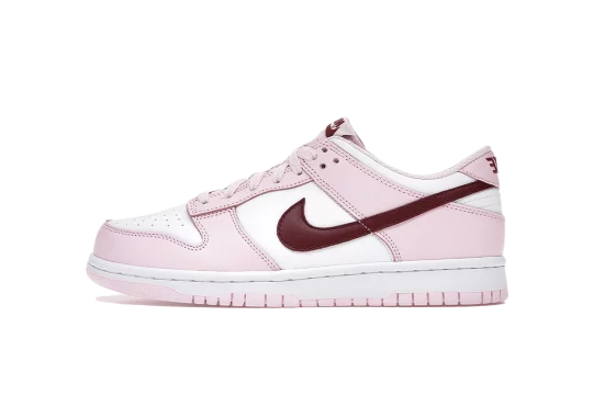 Nike Dunk Low Pink Foam Red White (GS)