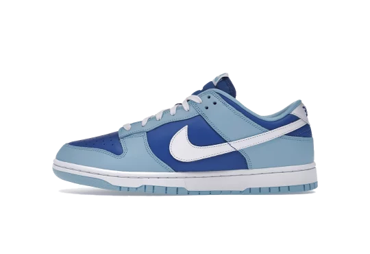 Nike Dunk Low Retro QS Flash White Argon Blue Flash