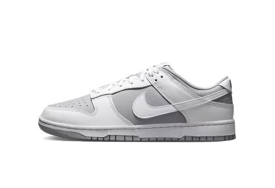 Nike Dunk Low Retro White Grey lato esterno