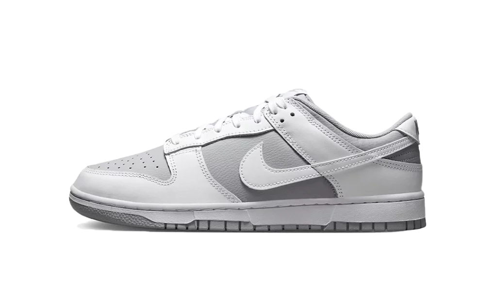 Nike Dunk Low Retro White Grey lato esterno