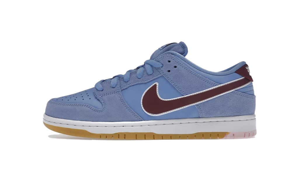 Nike SB Dunk Low Valour Blue Team Maroon