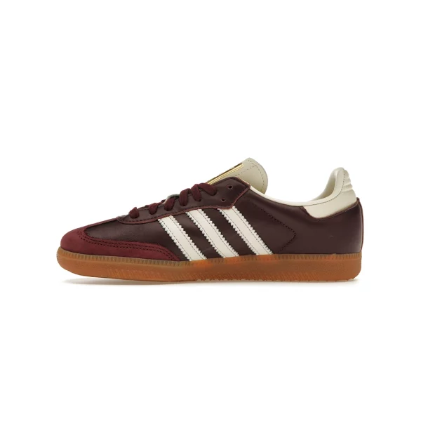 adidas Samba OG Maroon Gold Metallic (W)