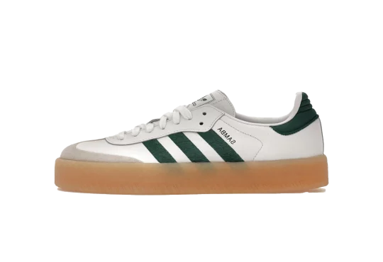 adidas Sambae White Collegiate Green Gum (W)