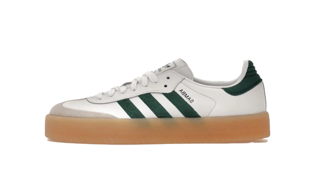 adidas Sambae White Collegiate Green Gum (W)